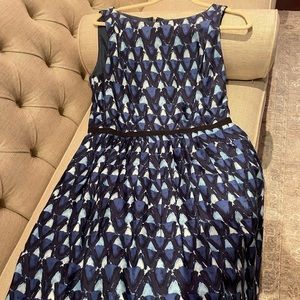 Carmen Marc Valo silk dress. Size 10 with  pockets. Gently used and dry cleaned.